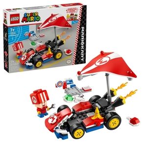 LEGO Super Mario: Mario Kart Standard Kit - Collectible Toy Building Set for Kid
